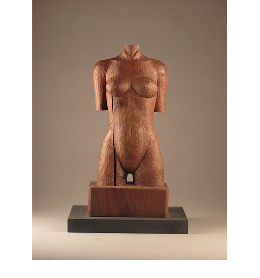 Torso, carved by Paul Reiber
