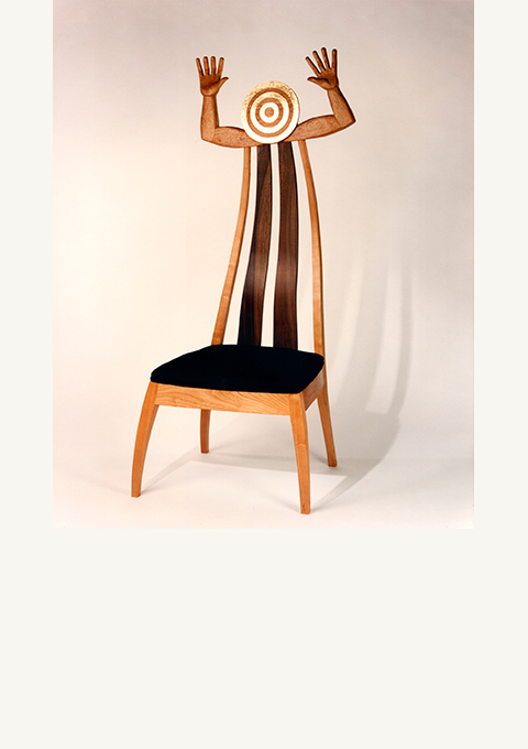 Sun's Hands, furniture by wood carver Paul Reiber