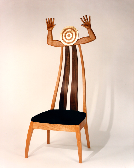 Sun's Hands, furniture by wood carver Paul Reiber